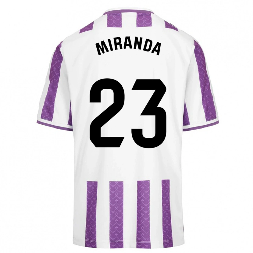 Danxen Dámské João Miranda #23 Fialová Bílá Domů Hráčské Dresy 2025/26 Dres