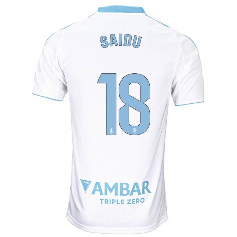 Danxen Dámské Yussif Saidu #18 Bílá Nebesky Modrá Domů Hráčské Dresy 2025/26 Dres
