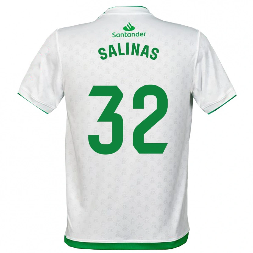 Danxen Dámské Jorge Salinas #32 Zelená Bílá Domů Hráčské Dresy 2025/26 Dres