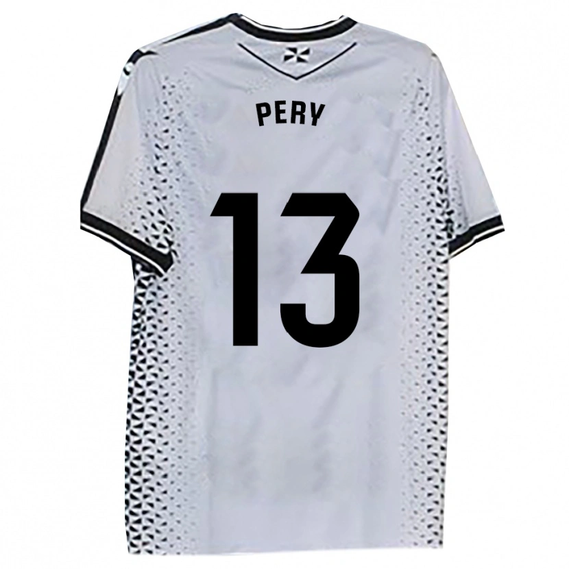 Danxen Dámské Pery #13 Bílá Černá Domů Hráčské Dresy 2025/26 Dres
