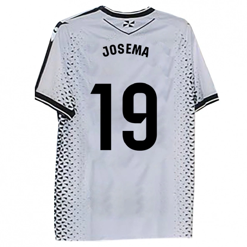 Danxen Dámské Josema #19 Bílá Černá Domů Hráčské Dresy 2025/26 Dres