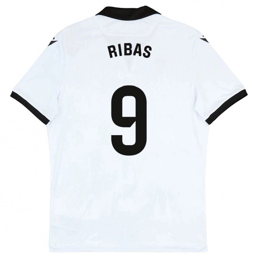 Danxen Dámské Irian Ribas #9 Bílá Černá Domů Hráčské Dresy 2025/26 Dres