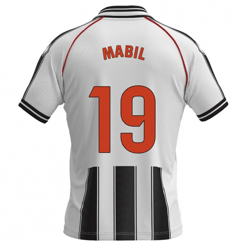 Danxen Dámské Awer Mabil #19 Bílá Černá Domů Hráčské Dresy 2025/26 Dres