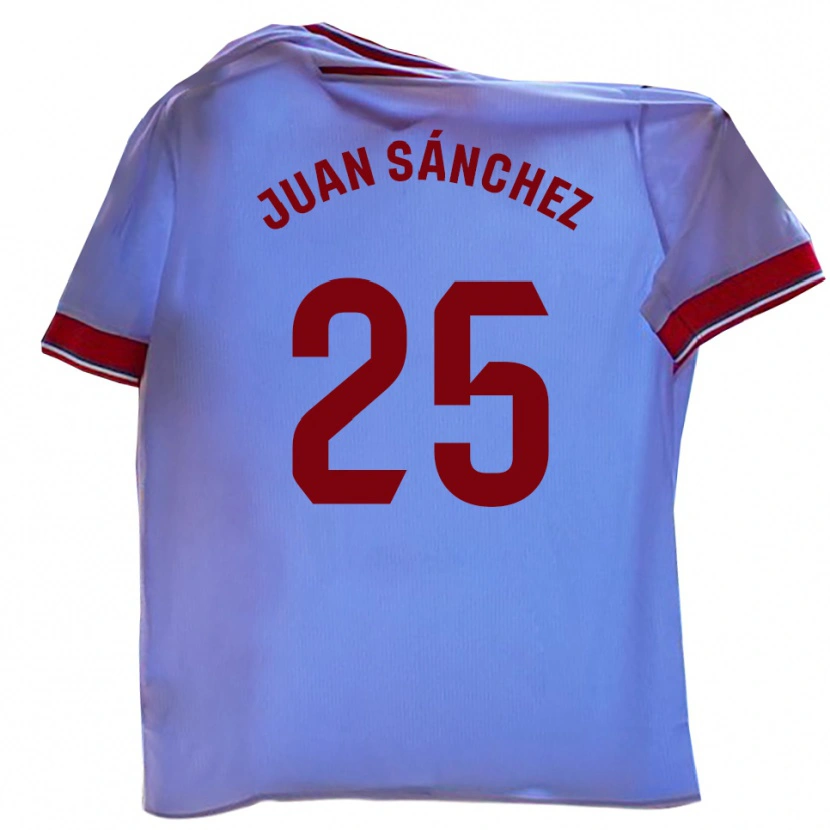 Danxen Dámské Juan Sánchez #25 Bílá Červená Domů Hráčské Dresy 2025/26 Dres