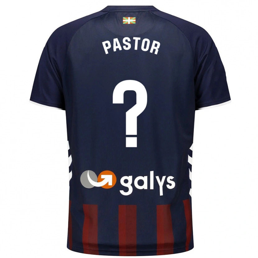 Danxen Dámské Xavier Pastor #0 Tmavě Modrá Červená Domů Hráčské Dresy 2025/26 Dres