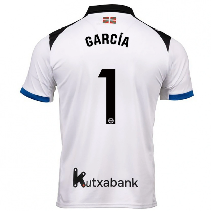 Danxen Dámské Gaizka García #1 Bílá Modrá Daleko Hráčské Dresy 2025/26 Dres