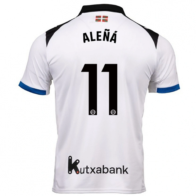 Danxen Dámské Carles Aleñá #11 Bílá Modrá Daleko Hráčské Dresy 2025/26 Dres