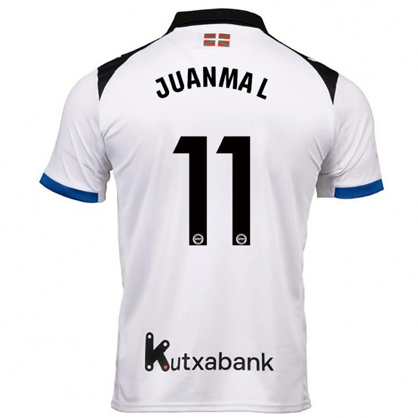 Danxen Dámské Juanma López #11 Bílá Modrá Daleko Hráčské Dresy 2025/26 Dres