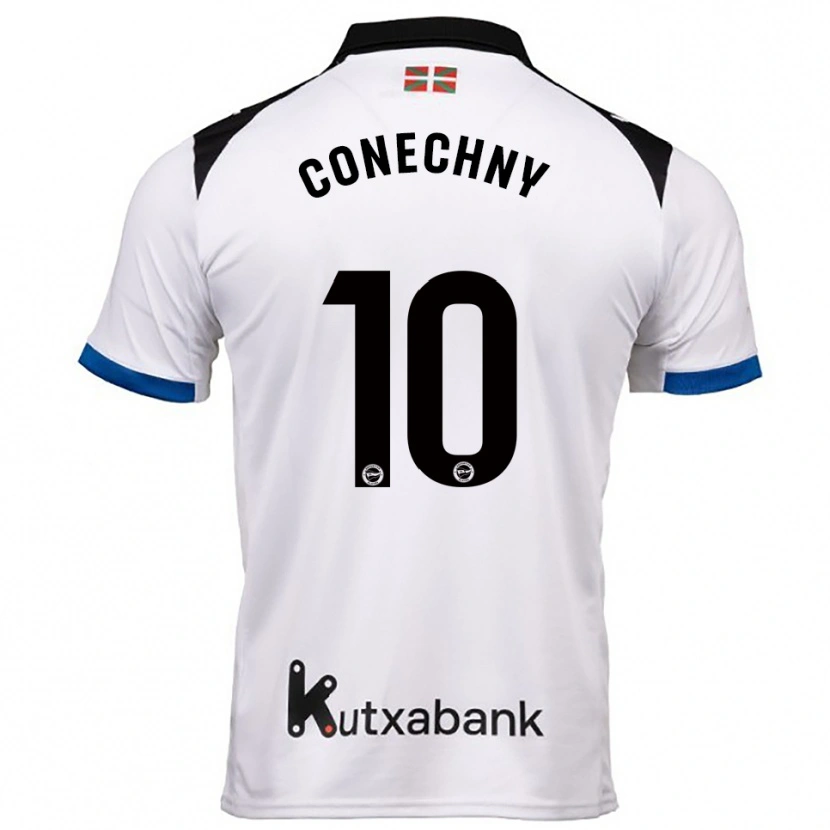 Danxen Dámské Tomás Conechny #10 Bílá Modrá Daleko Hráčské Dresy 2025/26 Dres