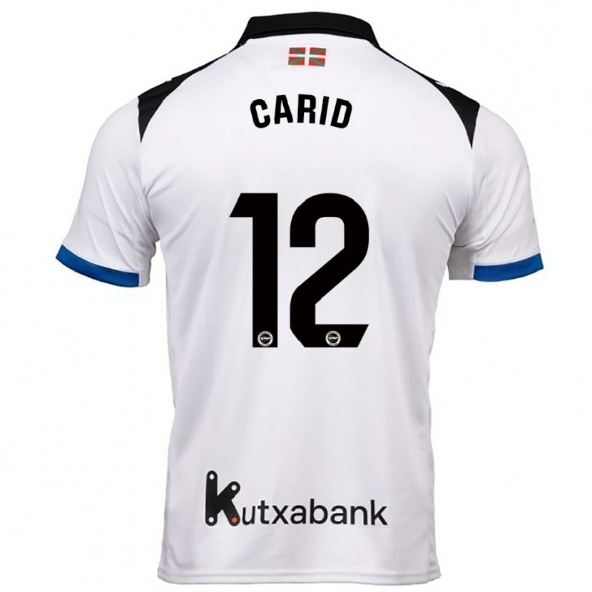 Danxen Dámské Andrea Carid #12 Bílá Modrá Daleko Hráčské Dresy 2025/26 Dres