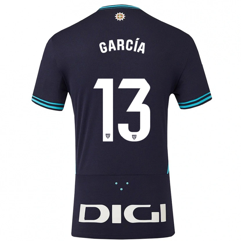 Danxen Dámské Simón García #13 Tmavě Modrá Nebesky Modrá Daleko Hráčské Dresy 2025/26 Dres