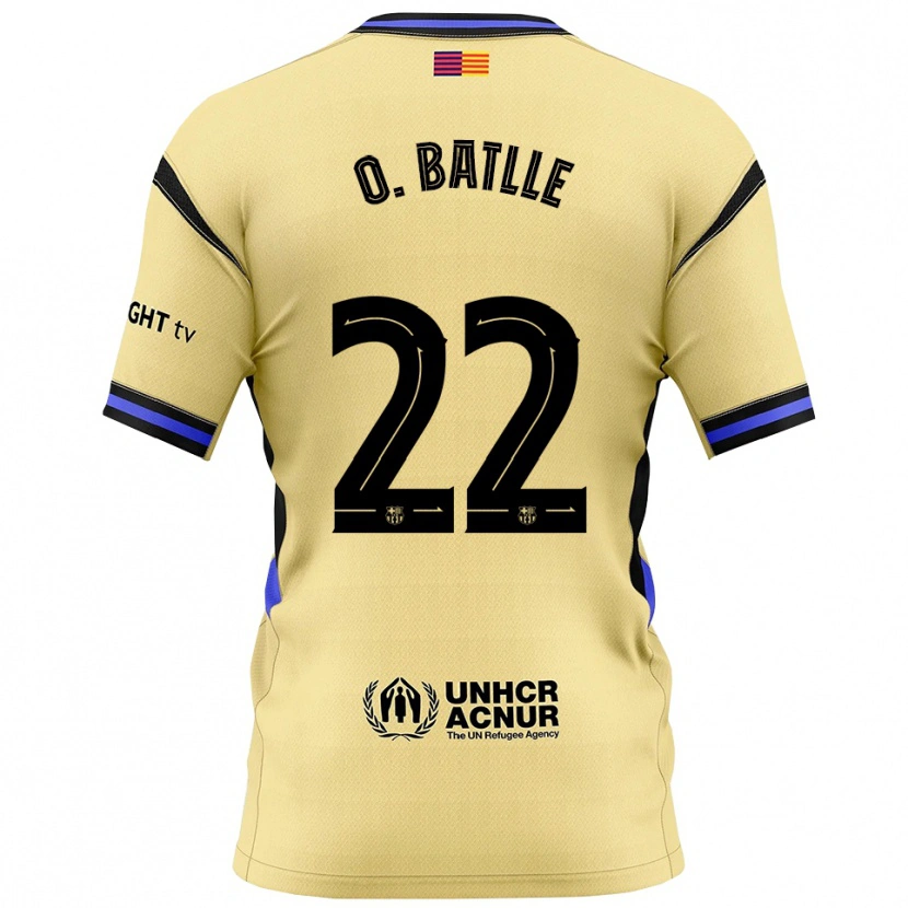 Danxen Dámské Ona Batlle #22 Žlutá Černá Daleko Hráčské Dresy 2025/26 Dres