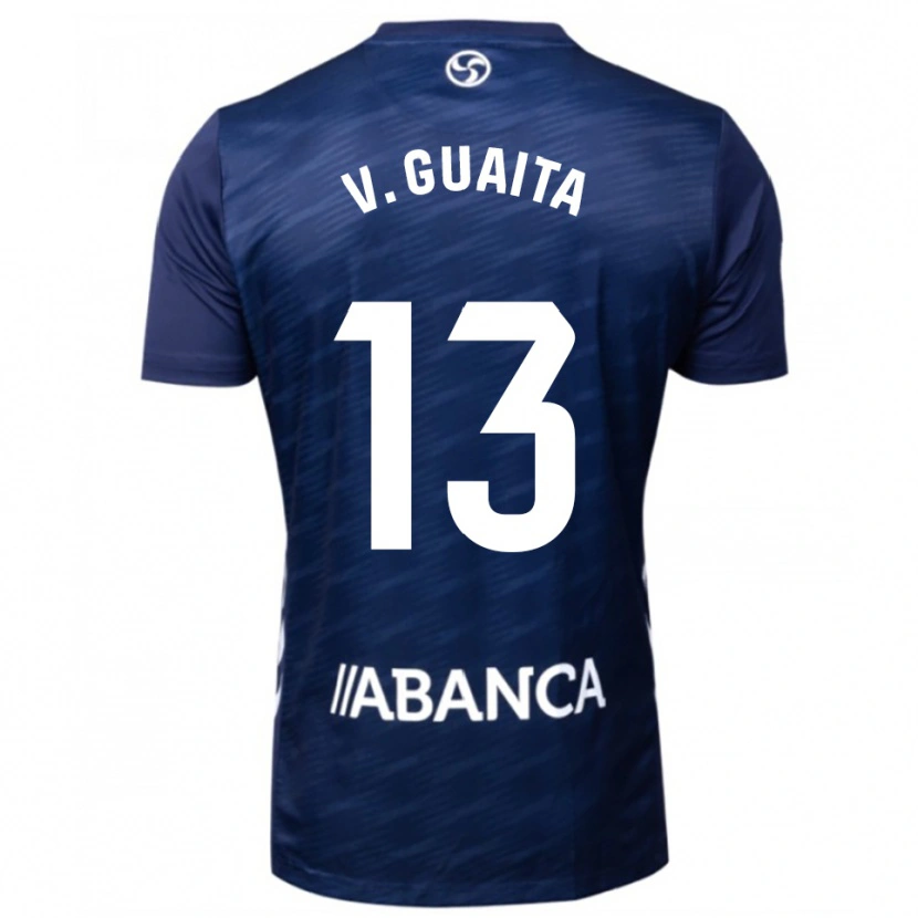 Danxen Dámské Vicente Guaita #13 Tmavě Modrá Bílá Daleko Hráčské Dresy 2025/26 Dres