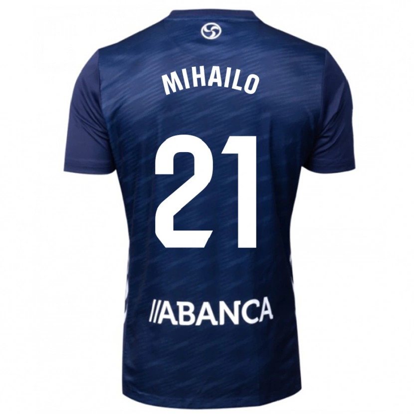 Danxen Dámské Mihailo Ristic #21 Tmavě Modrá Bílá Daleko Hráčské Dresy 2025/26 Dres