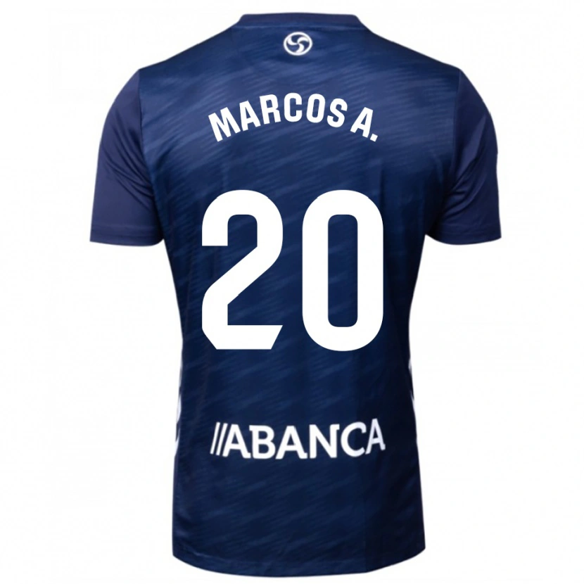 Danxen Dámské Marcos Alonso #20 Tmavě Modrá Bílá Daleko Hráčské Dresy 2025/26 Dres