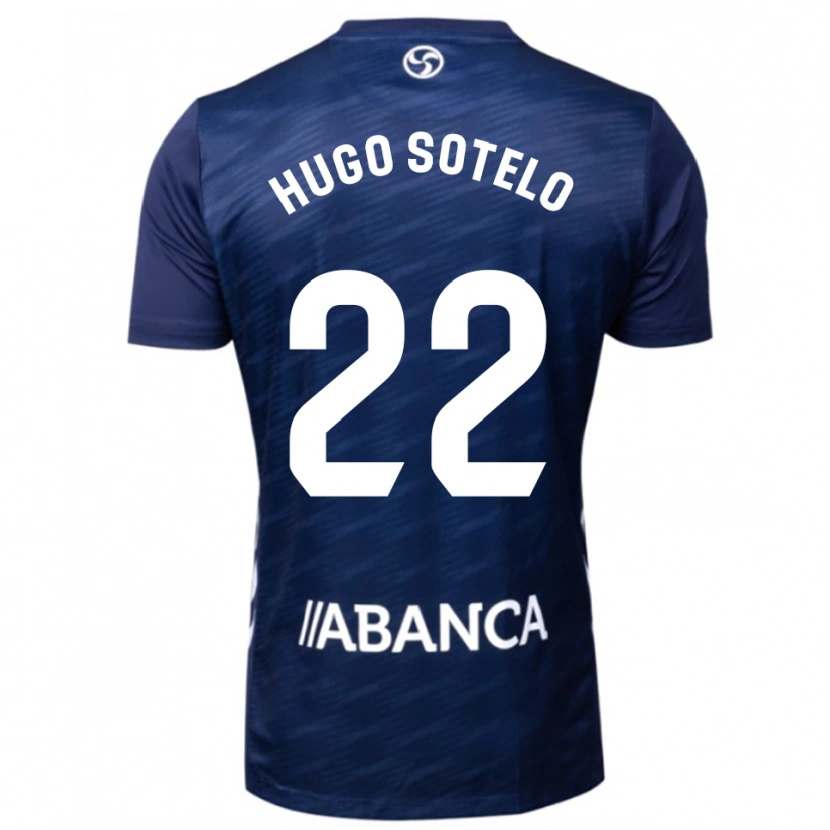 Danxen Dámské Hugo Sotelo #22 Tmavě Modrá Bílá Daleko Hráčské Dresy 2025/26 Dres