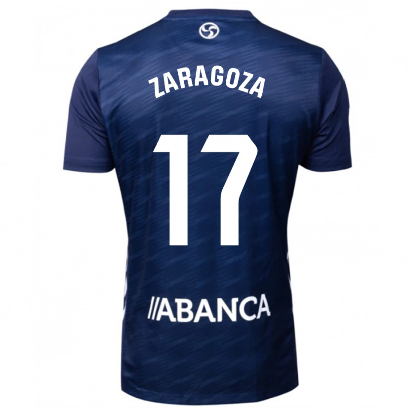 Danxen Dámské Bryan Zaragoza #17 Tmavě Modrá Bílá Daleko Hráčské Dresy 2025/26 Dres