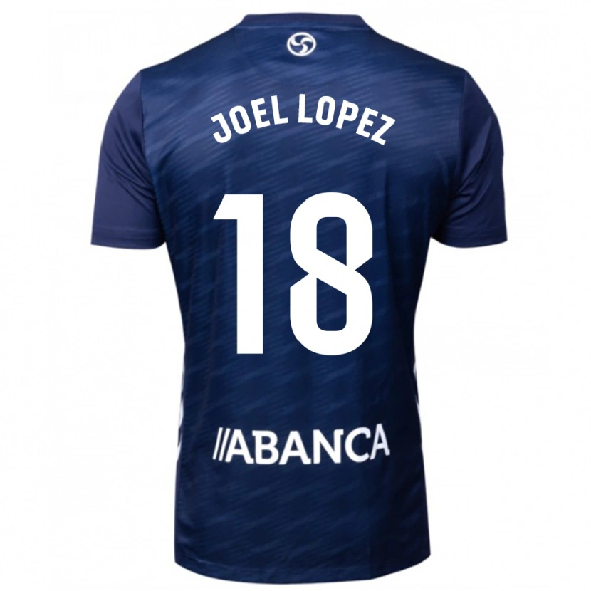Danxen Dámské Joel López #18 Tmavě Modrá Bílá Daleko Hráčské Dresy 2025/26 Dres