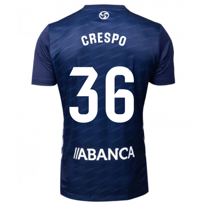 Danxen Dámské Yoel Crespo #36 Tmavě Modrá Bílá Daleko Hráčské Dresy 2025/26 Dres