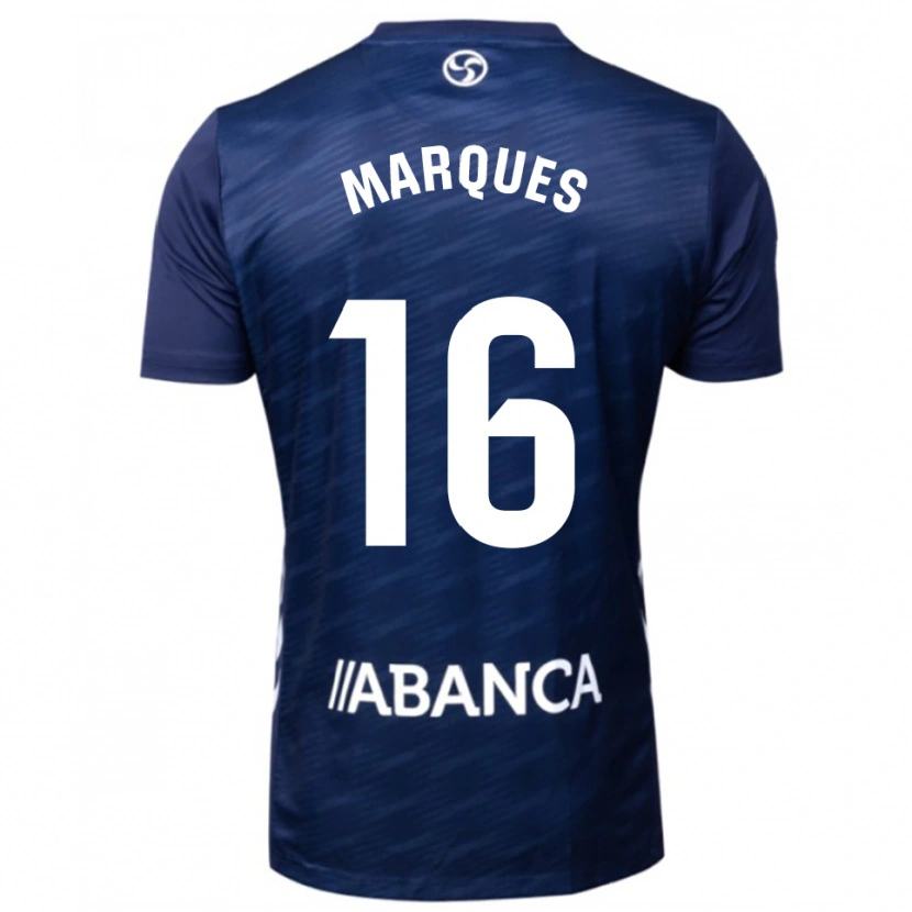 Danxen Dámské Jailson Marques Siqueira #16 Tmavě Modrá Bílá Daleko Hráčské Dresy 2025/26 Dres