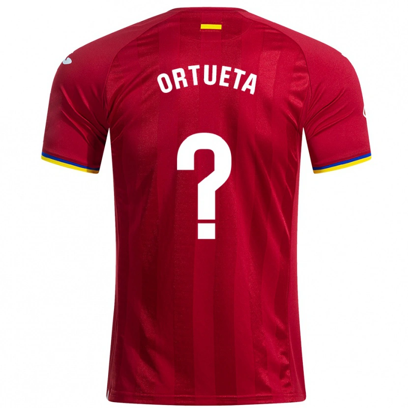 Danxen Dámské Ignacio Ortueta #0 Červená Žlutá Modrá Daleko Hráčské Dresy 2025/26 Dres
