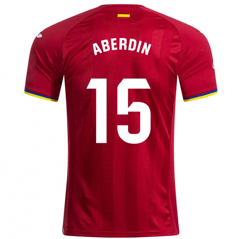 Danxen Dámské Nabil Aberdin #15 Červená Žlutá Modrá Daleko Hráčské Dresy 2025/26 Dres