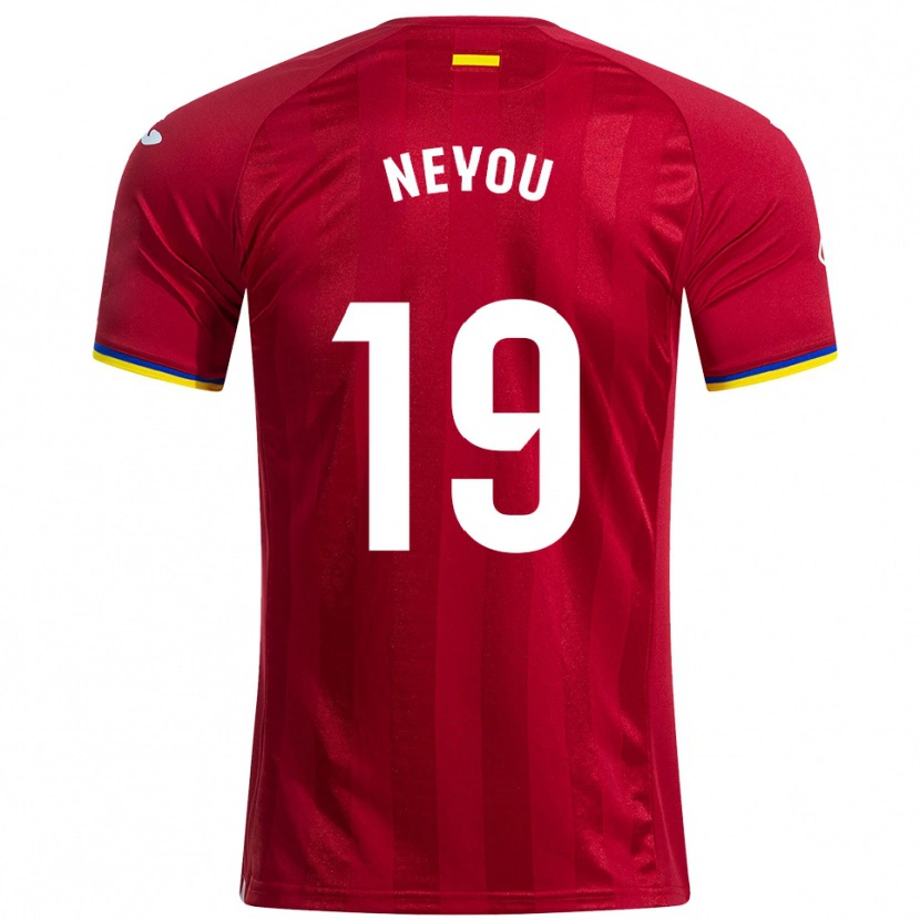 Danxen Dámské Yvan Neyou #19 Červená Žlutá Modrá Daleko Hráčské Dresy 2025/26 Dres
