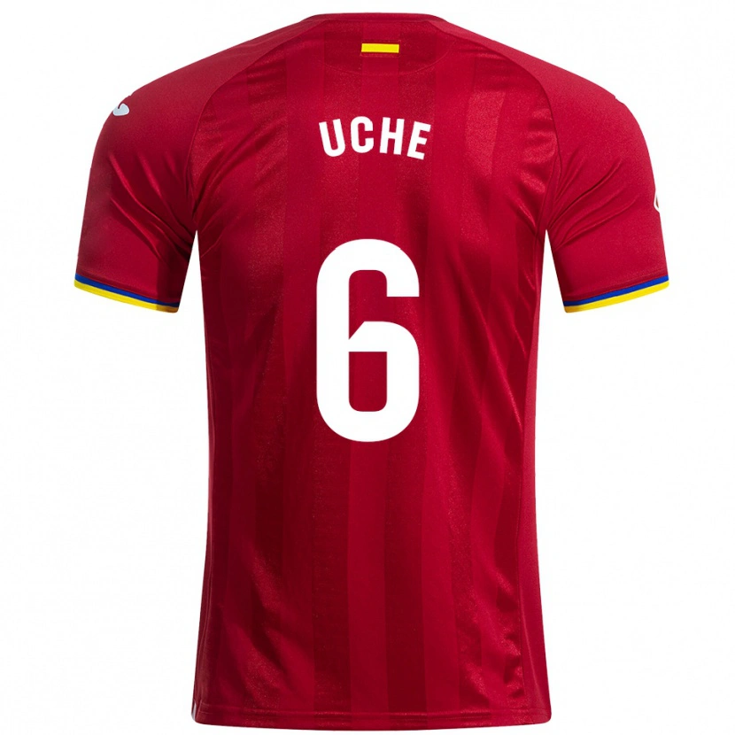 Danxen Dámské Christantus Uche #6 Červená Žlutá Modrá Daleko Hráčské Dresy 2025/26 Dres