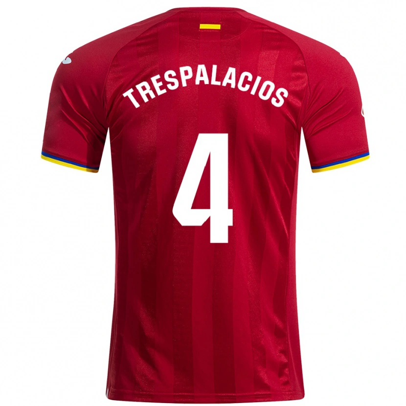 Danxen Dámské Adrián Trespalacios #4 Červená Žlutá Modrá Daleko Hráčské Dresy 2025/26 Dres