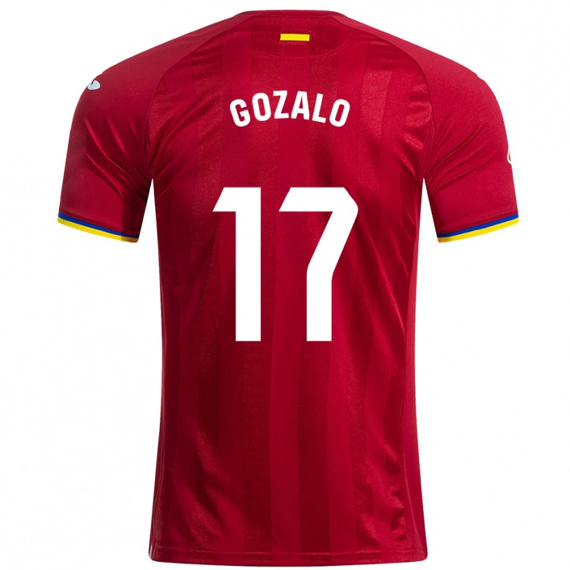 Danxen Dámské Marcos Gozalo #17 Červená Žlutá Modrá Daleko Hráčské Dresy 2025/26 Dres