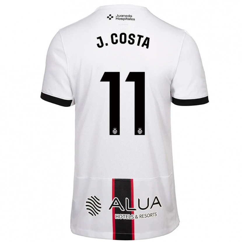 Danxen Dámské Jaume Costa #11 Bílá Černá Daleko Hráčské Dresy 2025/26 Dres