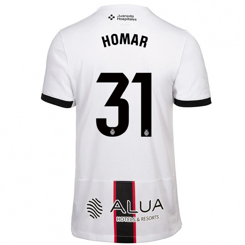 Danxen Dámské Gaspar Homar #31 Bílá Černá Daleko Hráčské Dresy 2025/26 Dres