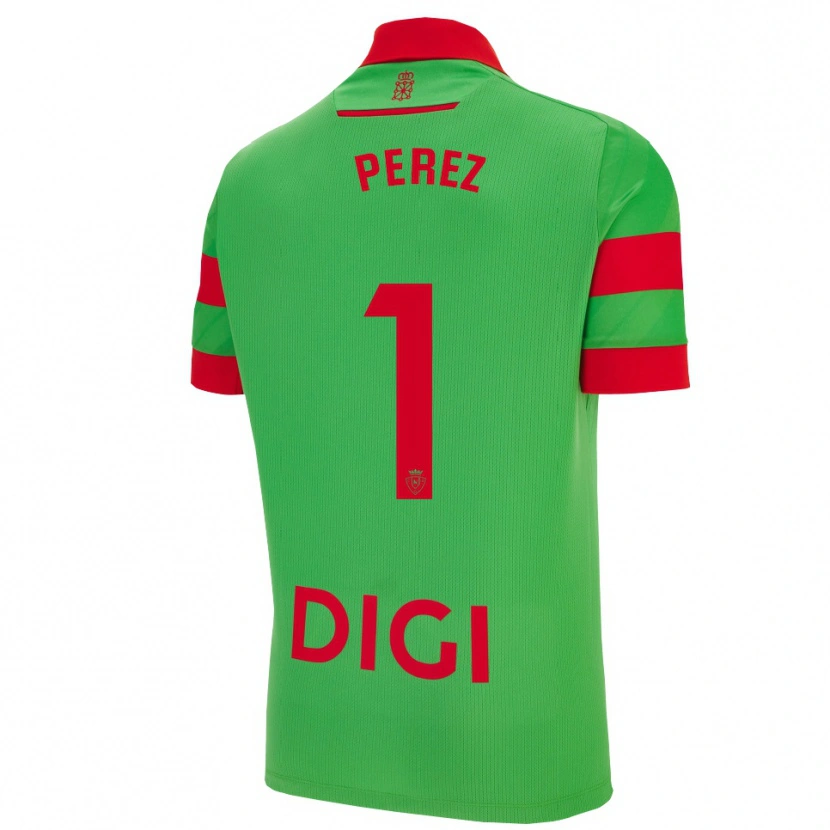 Danxen Dámské Silvia Pérez Fernández De Romarategui #1 Zelená Červená Daleko Hráčské Dresy 2025/26 Dres