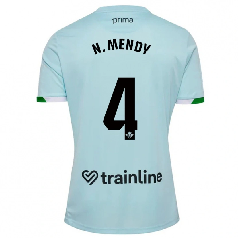 Danxen Dámské Nobel Mendy #4 Nebesky Modrá Zelená Daleko Hráčské Dresy 2025/26 Dres