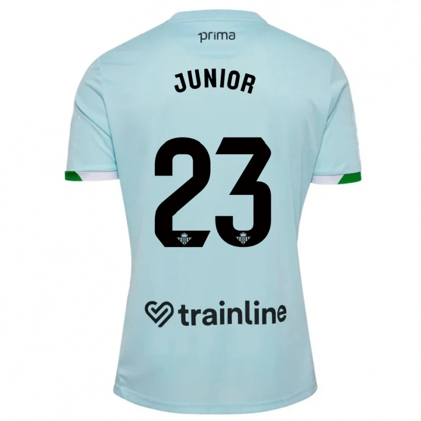 Danxen Dámské Junior Firpo #23 Nebesky Modrá Zelená Daleko Hráčské Dresy 2025/26 Dres