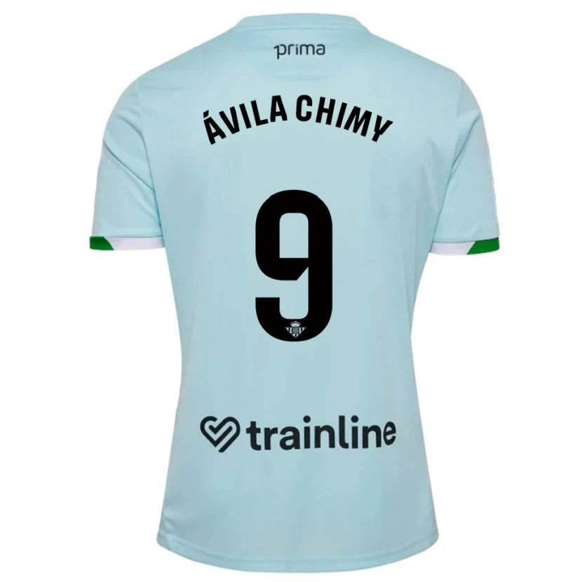 Danxen Dámské Chimy Ávila #9 Nebesky Modrá Zelená Daleko Hráčské Dresy 2025/26 Dres