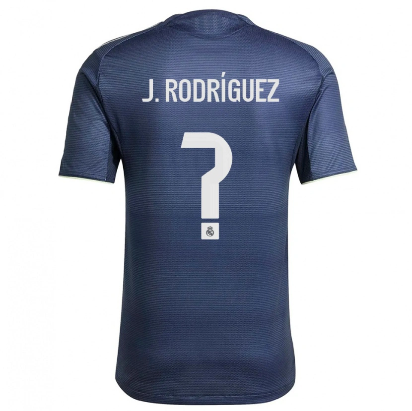 Danxen Dámské Juan Rodríguez #0 Tmavě Modrá Stříbrná Daleko Hráčské Dresy 2025/26 Dres