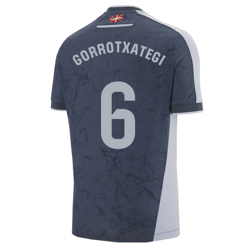 Danxen Dámské Jon Gorrotxategi #6 Tmavě Modrá Bílá Daleko Hráčské Dresy 2025/26 Dres