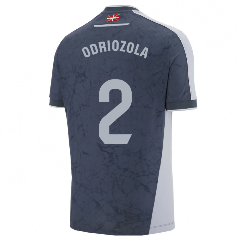 Danxen Dámské Álvaro Odriozola #2 Tmavě Modrá Bílá Daleko Hráčské Dresy 2025/26 Dres