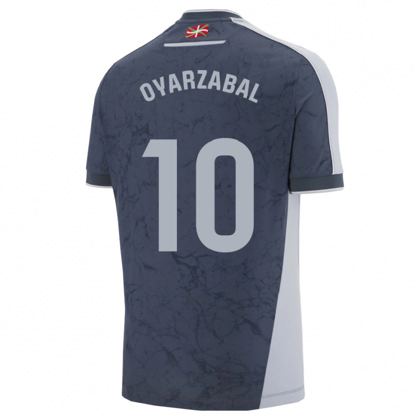 Danxen Dámské Mikel Oyarzabal #10 Tmavě Modrá Bílá Daleko Hráčské Dresy 2025/26 Dres