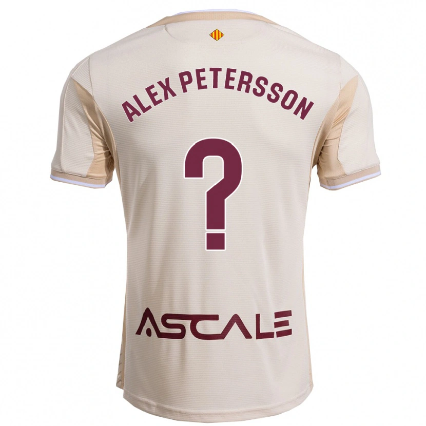 Danxen Dámské Max Alex Petersson #0 Špinavě Bílá Burgundská Daleko Hráčské Dresy 2025/26 Dres