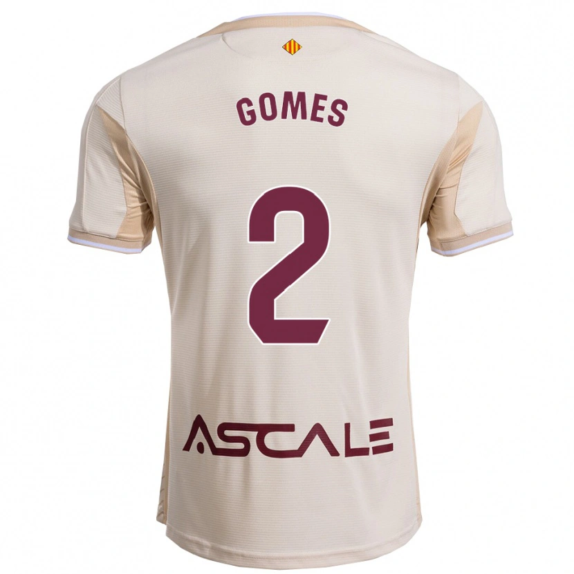 Danxen Dámské Vique Gomes #2 Špinavě Bílá Burgundská Daleko Hráčské Dresy 2025/26 Dres