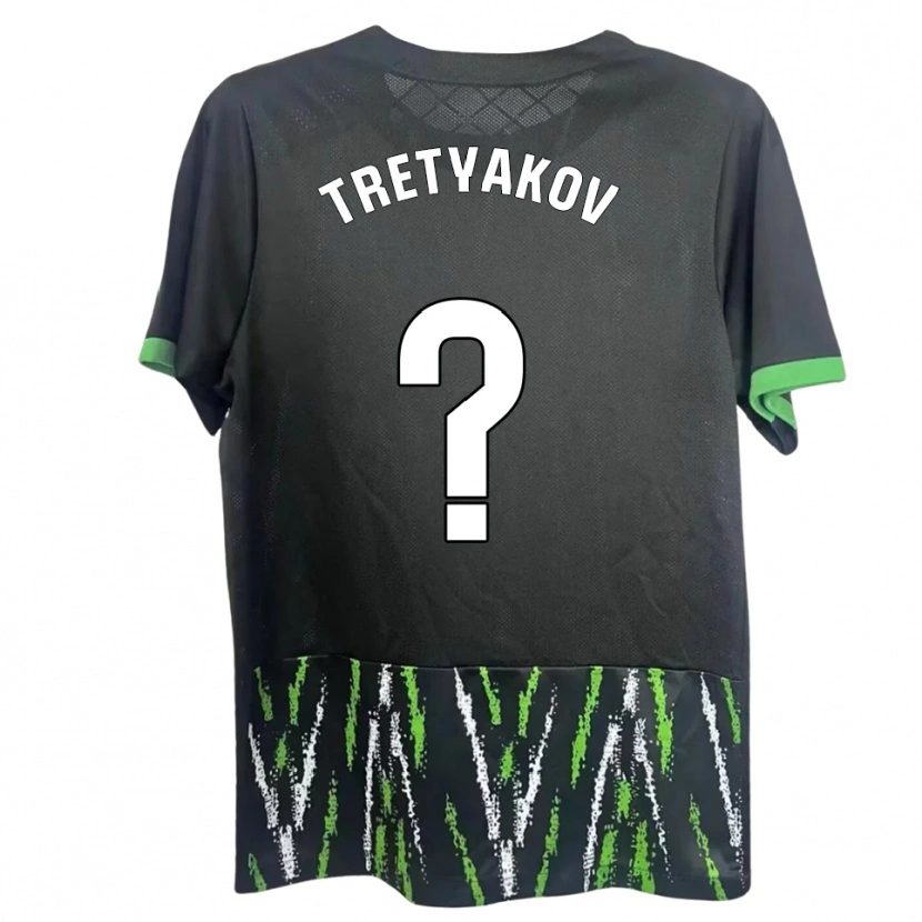 Danxen Dámské Ivan Tretyakov #0 Černá Zelená Daleko Hráčské Dresy 2025/26 Dres