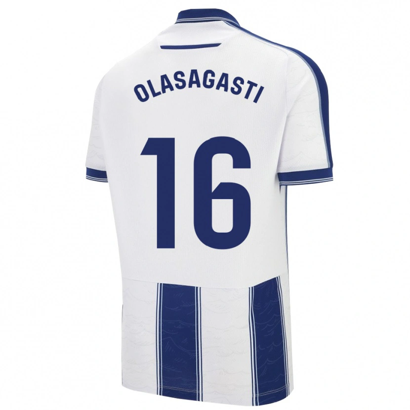 Danxen Dámské Jon Ander Olasagasti #16 Tmavě Modrá Bílá Daleko Hráčské Dresy 2025/26 Dres
