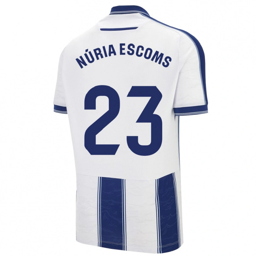 Danxen Dámské Núria Escoms #23 Tmavě Modrá Bílá Daleko Hráčské Dresy 2025/26 Dres