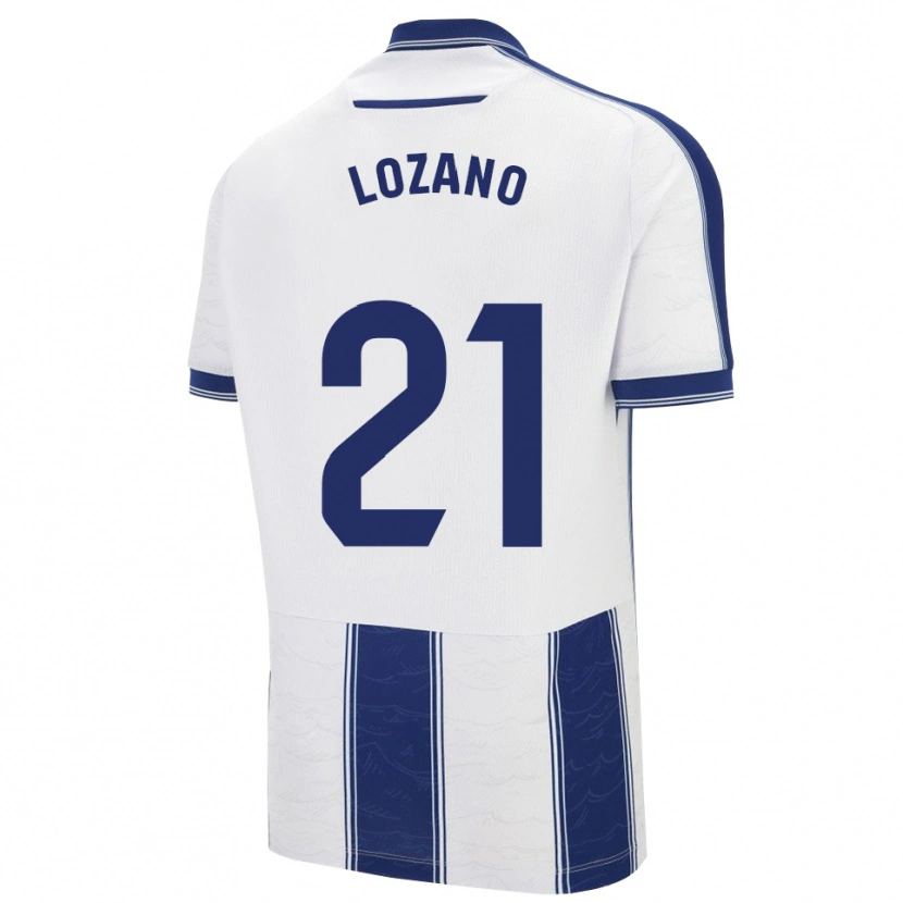 Danxen Dámské Sergio Lozano #21 Tmavě Modrá Bílá Daleko Hráčské Dresy 2025/26 Dres