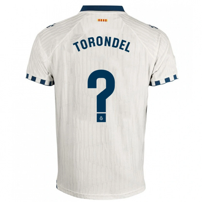 Danxen Dámské Aitor Torondel #0 Bílá Modrá Daleko Hráčské Dresy 2025/26 Dres