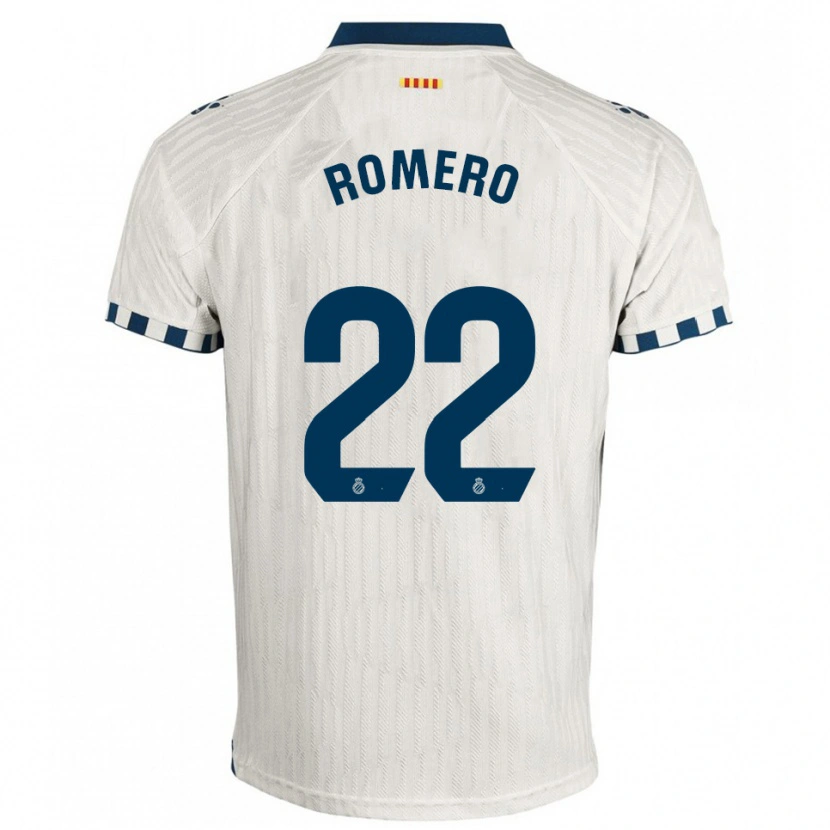 Danxen Dámské Carlos Romero #22 Bílá Modrá Daleko Hráčské Dresy 2025/26 Dres