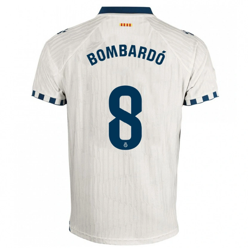Danxen Dámské Alex Bombardó #8 Bílá Modrá Daleko Hráčské Dresy 2025/26 Dres