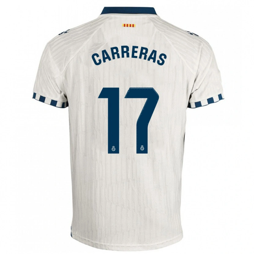 Danxen Dámské Jofre Carreras #17 Bílá Modrá Daleko Hráčské Dresy 2025/26 Dres